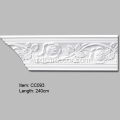 Crown Molding Trim with Rose Design